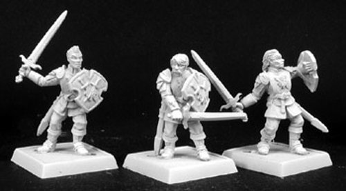 Ivy Crown Skirmishers Crusaders Miniature Army Pack 25mm Heroic Scale Warlord Reaper Miniatures