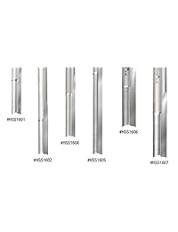 Amana Herramienta hss1605 corte de plástico, doble recta Flauta 1 4 D x 2 CH 'o' X 1 4 X 3   1 SHK 4 inch largo acero de alta velocidad (HSS) Router Bit