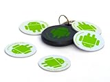 TagsForDroid 5 NFC Tags + 1 NFC Key Chain + Stickers (MIFARE 1K)