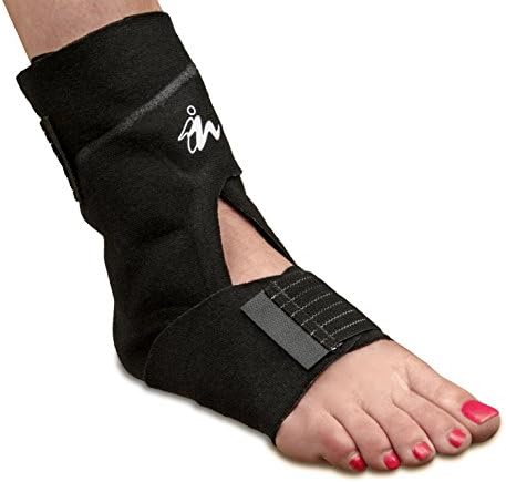 Ankle Pain Relief Cooling Wrap, Injury Recovery Wrap, Clinically Tested and Proven by Doctors by Nanohealth, Inc