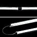 JESLED 8FT LED Shop Light, 90W 10800 Lumens 4500K Triple Row D Shape LED Tube, High Output Bay Lighting for Garage, Warehouse, Workshop, Basement (10-Pack, 59 Inch Cable)