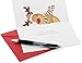 Mozamy Creative Reindeer Christmas Wall Decals - Rudolph Window and Car Decorations