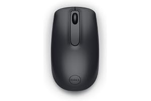 Mouse Dell Sem Fio Wm118, 1000 Dpi, 3 Botões, Conexão Rf Plug‑And‑Play | Conectividade de 2,4 GHz sem fio com receptor USB, Peso de 82 g, 1 Pilha AA, 3 anos de garantia, compacto