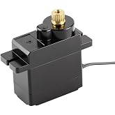 GLOBACT 1.2KG Micro Metal Gear Servo for Arrma Grom Losi Mini-B/Mini-T | SPMSSX110, For Granite Mojave Typhon Gorgon Quake Grom 1/12 1/14 1/16 1/18 RC Truck Racecar Upgrade