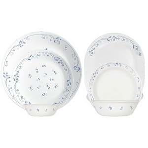 provincial blue corelle dinnerware