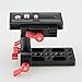 CAMVATE Quick Release Mount Base QR Plate for Manfrotto 501/504/ 577/701 Tripod Standard Accessory(Red)