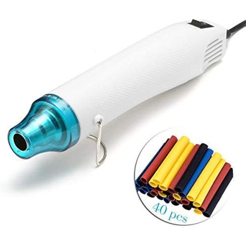 Mini Heat Guns Gun, Compact Hot Air Shrink Wrap Drying Paint, 300W