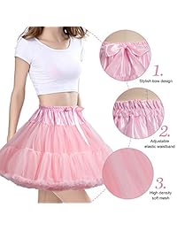 mojonnie dama Falda Tutú Vintage Bubble enaguas Tutu Puffy de ballet tutú falda