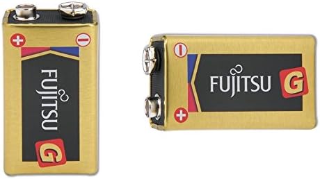 Fujitsu Alkaline 9 V Batteries Pack of 2