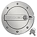 Defenderworx H2PPC08030 Chrome Locking Fuel Door for Hummer H2