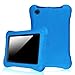 Fintie Shock Proof Case for Amazon Fire (Previous 5th Generation, 2015 7 inch) - Ultra Light Weight Shock Proof Kids Friendly Cover, Blue