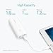 Anker Astro E1 5200mAh Candy bar-Sized Ultra Compact Portable Charger (External Battery Power Bank) with High-Speed Charging PowerIQ Technology (White)