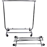 Rolling Garment Racks | Rolling Salesman Racks Collapsible Rolling Garment Racks | Rolling Salesman Racks Collapsible