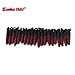 Eunice Prelooped Crochet Twist 10 Inch Toni Curl Crochet Hair Short Bouncy Twist Small Curly Crochet Braids 20 Strands/Pack 3 Pscks/Lot(10 inch toni, ombre burgundy)