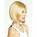 Kedada Womens Wigs Short Hair Bob Wigs with Bangs for White Women As Human Hair Blonde +Free Wig Cap