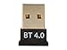 Rosewill Bluetooth 4.0 USB Adapter, lower Energy Micro Adapter for Windows 10, 8.1, 8, 7, Raspberry Pi; Classic Bluetooth, and Stereo Headset, Plug and Play Bluetooth Adapter (RNX-BT401)