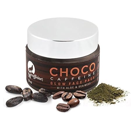 Download Mcaffeine Choco Caffeine Glow Face Mask For Dry Skin 50ml Amazon In Beauty PSD Mockup Templates