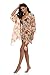 Floating Time Women's Floral Chiffon Kimono Cardigan Summer Beachwear Swimsuit Cover up