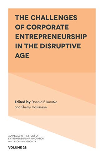 Amazoncom The Challenges Of Corporate Entrepreneurship In - 