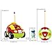 SGILE RC Police Race Car Train Toy for Kids Birthday Gift Present, Remote Control with Light Music Radio for Toddlers Preschooler Baby Kids Child, Red