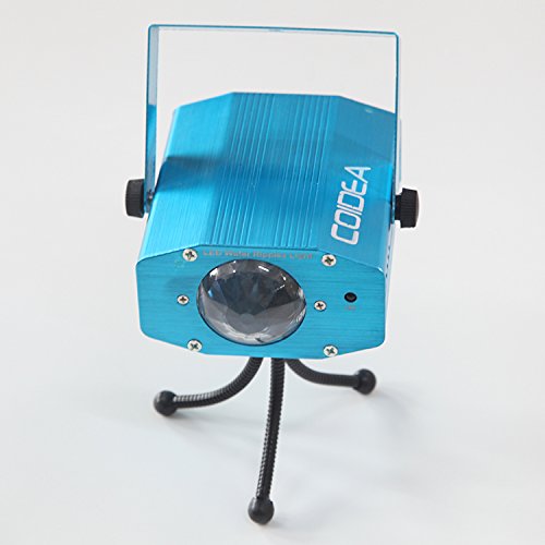 Coidea 3-Watt  Led Stage Projector Light Party Wave Effect Rapple Led Projector Lighting