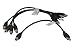 5 Pack of Your Cable Store Black 1 Foot USB 2.0 Male A to Male B Printer/Scanner Cables
