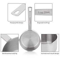Stainless Steel Measuring Cup Metal Measuring