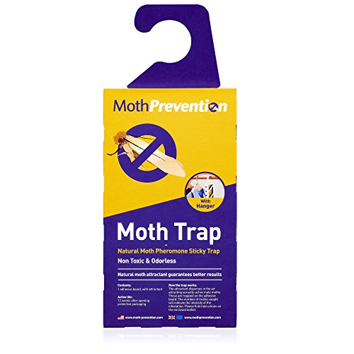 West Bay Retail MOTH KILLER KIT for Clothes Moths by Moth-Prevention – 6 Months Protection! – Includes Moth Traps, Fogger, Sprays and Moth Repellents + Full Instructions