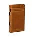 ARCK Ultra Slim Magic Wallet for Men and Women, Handmade Thin Leather Card Wallet, Incl. RFID Protection (Brown) - Great Gift Idea
