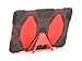 Griffin Smoke/Red Survivor All-Terrain Case + Stand for iPad Air