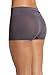 Jockey Women's Underwear Seamfree Sporties Wave Boyshort, jet grey, 8