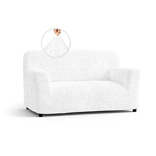 Loveseat Slipcover 2 Seater Couch Cover Soft Polyester Fabric