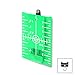 Huepar TP01G-Magnetic Floor Laser Target Plate Card with Stand for Green Beam Applications Enhancing the Visibility of Green Laser Lines or Points 1.3 Times