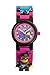 LEGO Watches and Clocks Girl's 'LEGO Movie 2 Wyldstyle' Quartz Plastic Watch, Color:Pink (Model: 8021452)