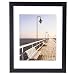 UNIFRAMPRO Picture Frame, Photo Display - Wood with Glass Front and Beveled Mat for Wall Mount, Gallery Wall