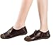 Mordenmiss Women's New Flat Round Toe Shoes (40, Coffee)