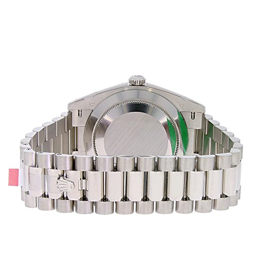 Rolex-Day-Date-40-President-White-Gold-Watch-228239-60th-Anniversary-Green-Dial