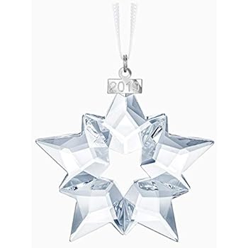 SWAROVSKI Annual Edition Ornament 2019, 7.5 X 7.2 X 0.9 cm, White