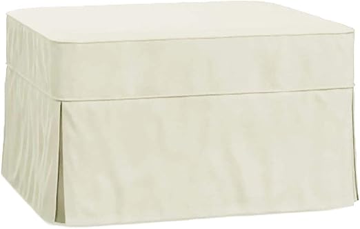 Amazon Com The Cotton Ottoman Slipcover Replacement It Fits