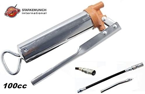 Mini Manual Grease Gun 100 cc 2 Tubes and Head 3 Claw Setting
