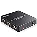 HDMI Switch, S-ciing Ultra HD 4K 1080p 3D with IR Wireless Remote Control, 3 Port HDMI Switcher Hub Port Switches, Black