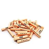 24 pc of COTU (R) Hair Perm Rods Jumbo Size - Sandy Color
