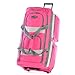 Olympia U.S.A. 33 inch Jumbo Size 8 Pockets Wheeled Rolling Duffel Bag Water Resistant Luggage Lightweight Travel Suitcase with Retractable Handle
