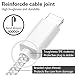 iPhone Charger, MFi Certified Cable 6Pack 3FT 3FT 3FT 6FT 6FT 10FT Extra Long Nylon Braided USB Fast Charging& Syncing Cord Compatible with iPhone/XS/XR/X/8/8Plus/7/7Plus/6S/6Plus/Pad More