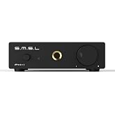 S.M.S.L PH-1 MM Phono Preamp,46dB Gain/Low Distortion,CNC-Made, Headphone Amp Integrated,for Turntable Setup
