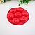 2 Pcs Hole Smiley Silicone Bakeware Round Cake Pan Soap Mold Chocolate Ice Lattice And It Is Easy For Using Cleaning.it Soft To Use .