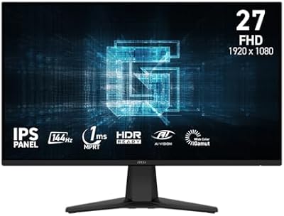 Moniteur Gaming G275L E14 27 Pouces Full HD 1920x1080 144Hz
