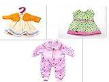Brynhildr 10 Pack 16-18 inch Doll clothes