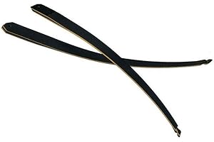 30-60 Lbs Black Hunter Takedown Longbow Limbs Replacement Bow Limbs Only