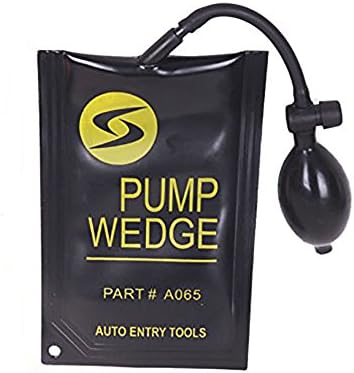 Landuoer Professional Pump Air Wedge Alignment Tool Inflatable Shim Improvement Cushioned Power Hand Tools Pry Bars For Home Car Open Door Lock Leveling Auto Entry Tools Black Small